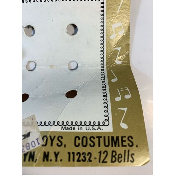 Silver Christmas Bells Assorted-Lot 3 Incomplete Cards(22 Bells)-Criterion VTG - Picture 4 of 5